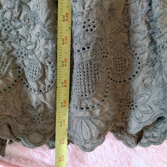 JASON WU Embroidered Tiered Maxi Dress Size XL - Picture 10 of 10